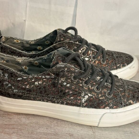 Gypsy Jazz Gray Flats Versatile Loafers size 7 new - Picture 2 of 8